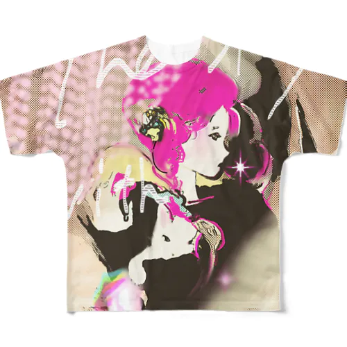 物語シリーズ All-Over Print T-Shirt