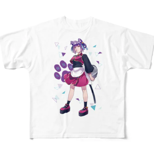 MAOちゃん フルグラフィックTシャツ