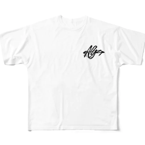 A+Yロゴ フルグラフィックTシャツ