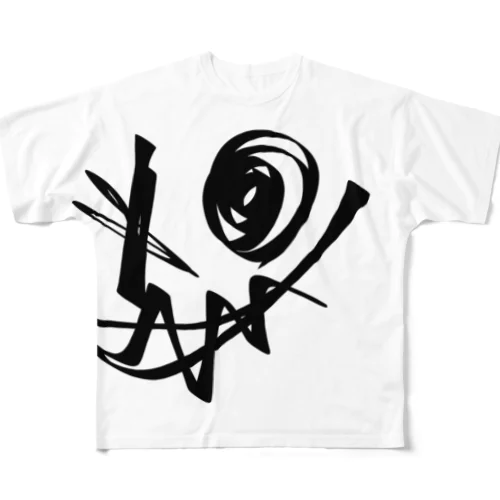 A+Yロゴ All-Over Print T-Shirt