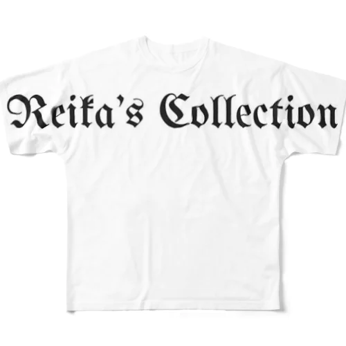 Reika's Collectionロゴ入りアイテム フルグラフィックTシャツ