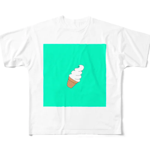 ソフトクリーム All-Over Print T-Shirt