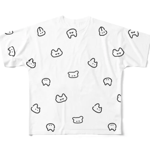 せなうさばらばら All-Over Print T-Shirt