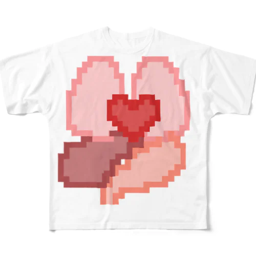 ドット臓器Tシャツ（胆嚢なし） All-Over Print T-Shirt