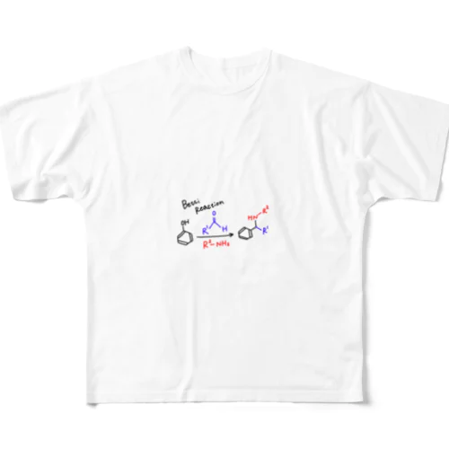 Betti reaction フルグラフィックTシャツ