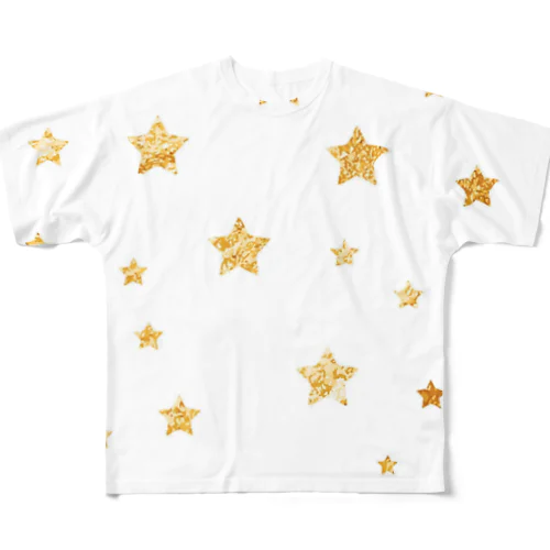 星 フルグラフィックTシャツ