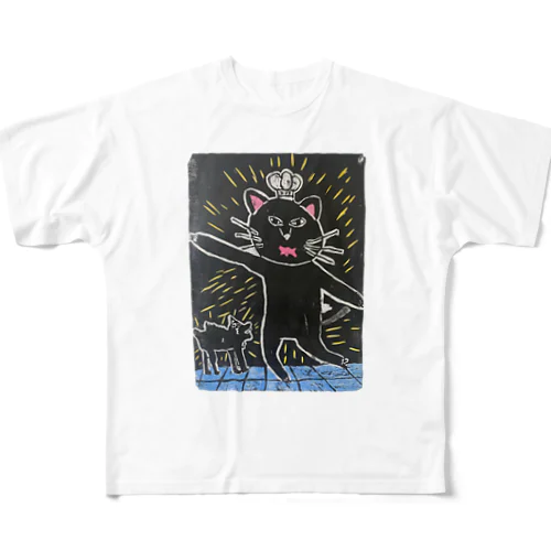 sei03.h・ねこといぬ フルグラフィックTシャツ