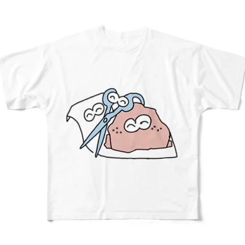 じゃんけん和平 All-Over Print T-Shirt