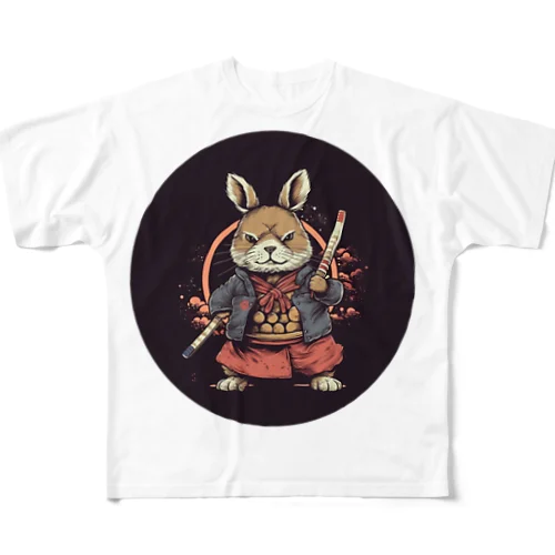 サムライニィ All-Over Print T-Shirt