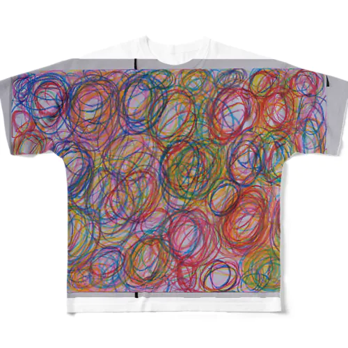 Yukino’s Guruguru Art All-Over Print T-Shirt