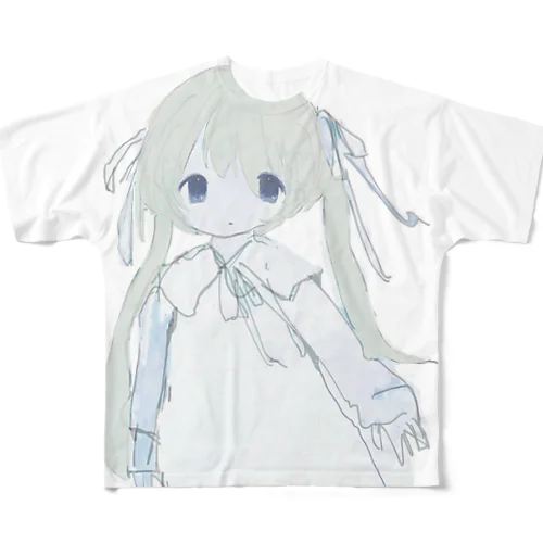 明暗 フルグラフィックTシャツ