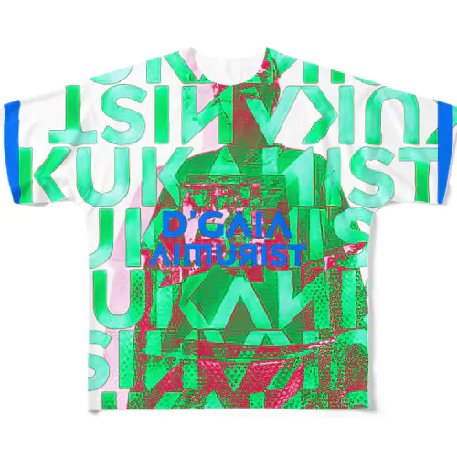 KUKANIST✖️3 All-Over Print T-Shirt