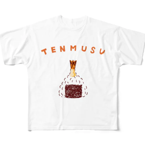 名古屋デザイン「天むす」 All-Over Print T-Shirt