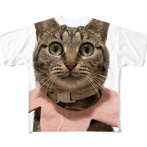 うちの猫 フルグラフィックTシャツ