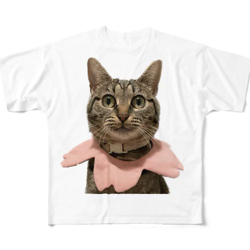 うちの猫 フルグラフィックTシャツ