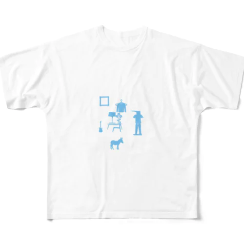 シンプルくん All-Over Print T-Shirt