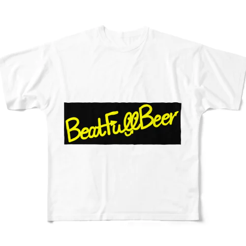 BeatFullBeer フルグラフィックTシャツ