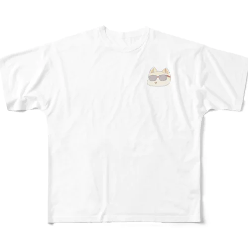 ポチっとTシャツ フルグラフィックTシャツ