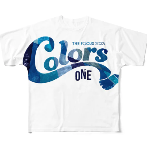 THE FOCUS 2023 "Colors one" All-Over Print T-Shirt