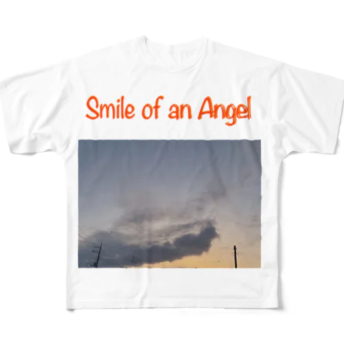 Smile of an Angel フルグラフィックTシャツ