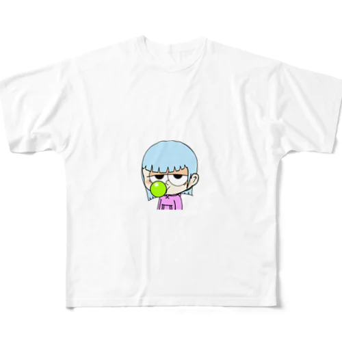 バブるガム おはぎ All-Over Print T-Shirt