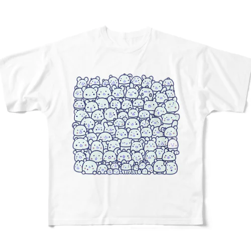 【どんむオリジナル】コロンちゃん (Koron-chan) フルグラフィックTシャツ