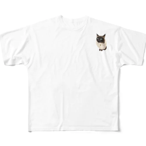 ミッキー画伯 フルグラフィックTシャツ