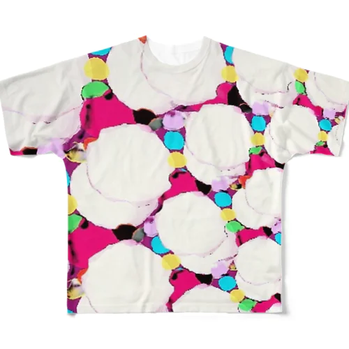 ＋Ｎatsume All-Over Print T-Shirt