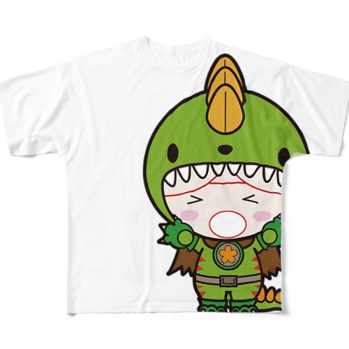 ごうかくザウルス All-Over Print T-Shirt