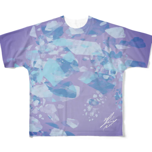 紫水ノ硝子 All-Over Print T-Shirt