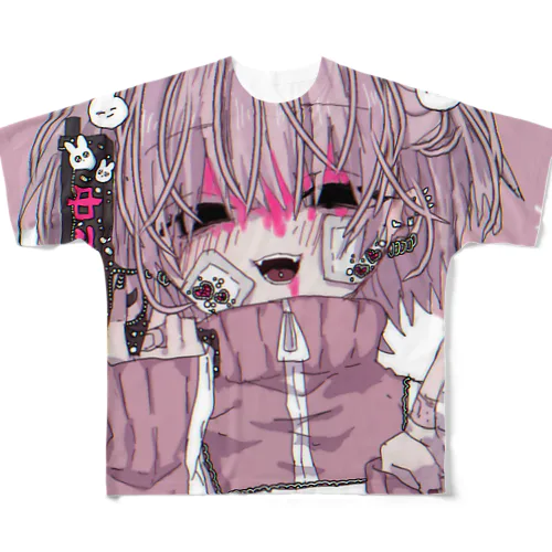 本望 フルグラフィックTシャツ