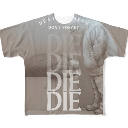 死んだ All-Over Print T-Shirt