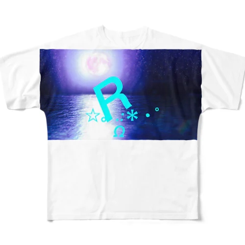 R All-Over Print T-Shirt