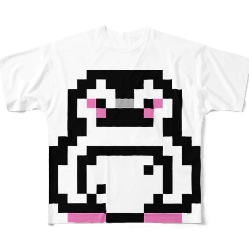 16bit Cape All-Over Print T-Shirt