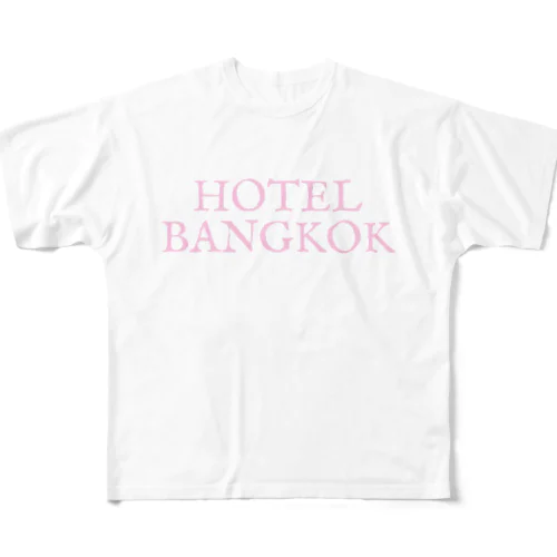 HOTEL BANGKOK  フルグラフィックTシャツ