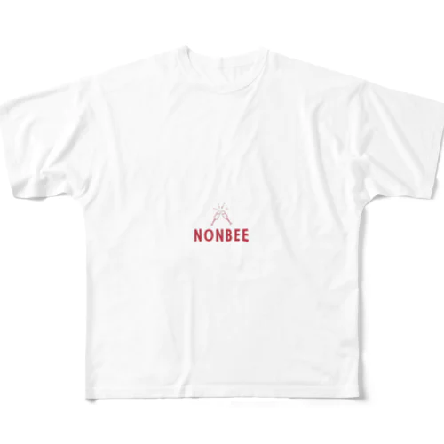 NONBEE フルグラフィックTシャツ