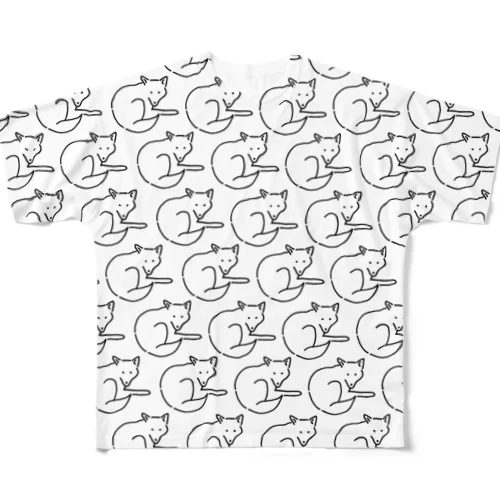 Pock'n'Roll Monogram T-shirt All-Over Print T-Shirt