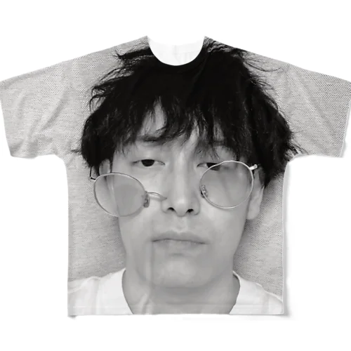 Broken glasses フルグラフィックTシャツ