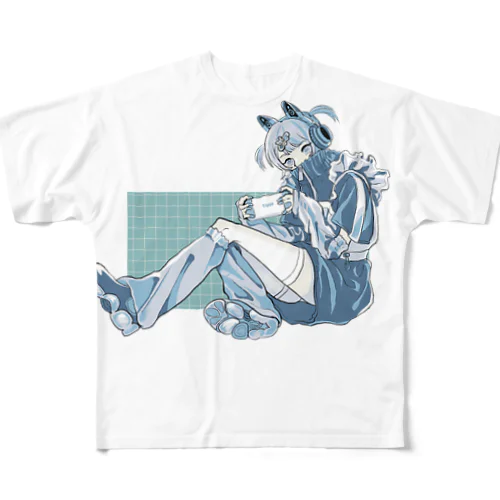 れいわちゃん フルグラフィックTシャツ