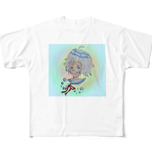 水の子 フルグラフィックTシャツ