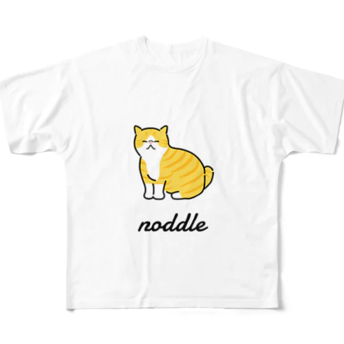 noddle フルグラフィックTシャツ