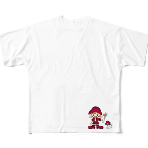 ニコ＆コピ フルグラフィックTシャツ