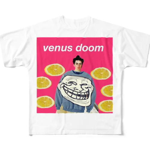 🌙 venus  doom 🌙 フルグラフィックTシャツ