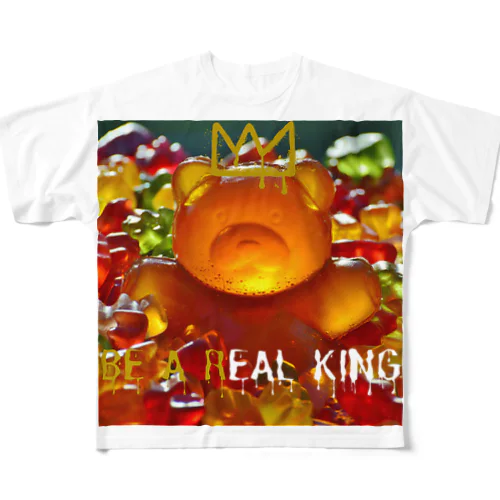 DIP DRIP "King Bear" Series All-Over Print T-Shirt