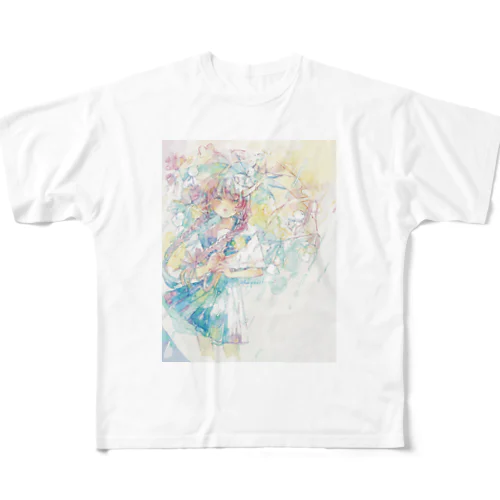 誰かの嫁入り All-Over Print T-Shirt