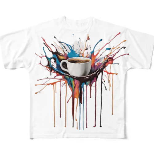 COFFEE GRAFFITI フルグラフィックTシャツ