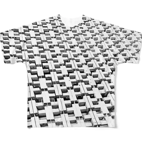 千代田区の壁 All-Over Print T-Shirt