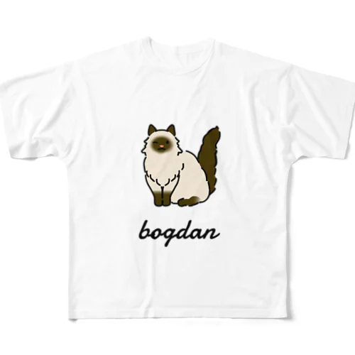 bogdan フルグラフィックTシャツ