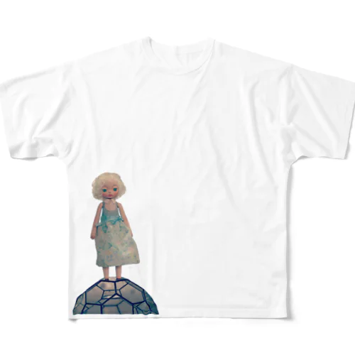 星のお人形 フルグラフィックTシャツ