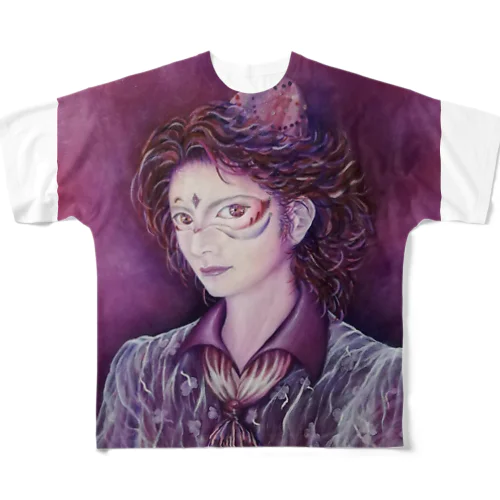 ハッピークラウン2 All-Over Print T-Shirt
